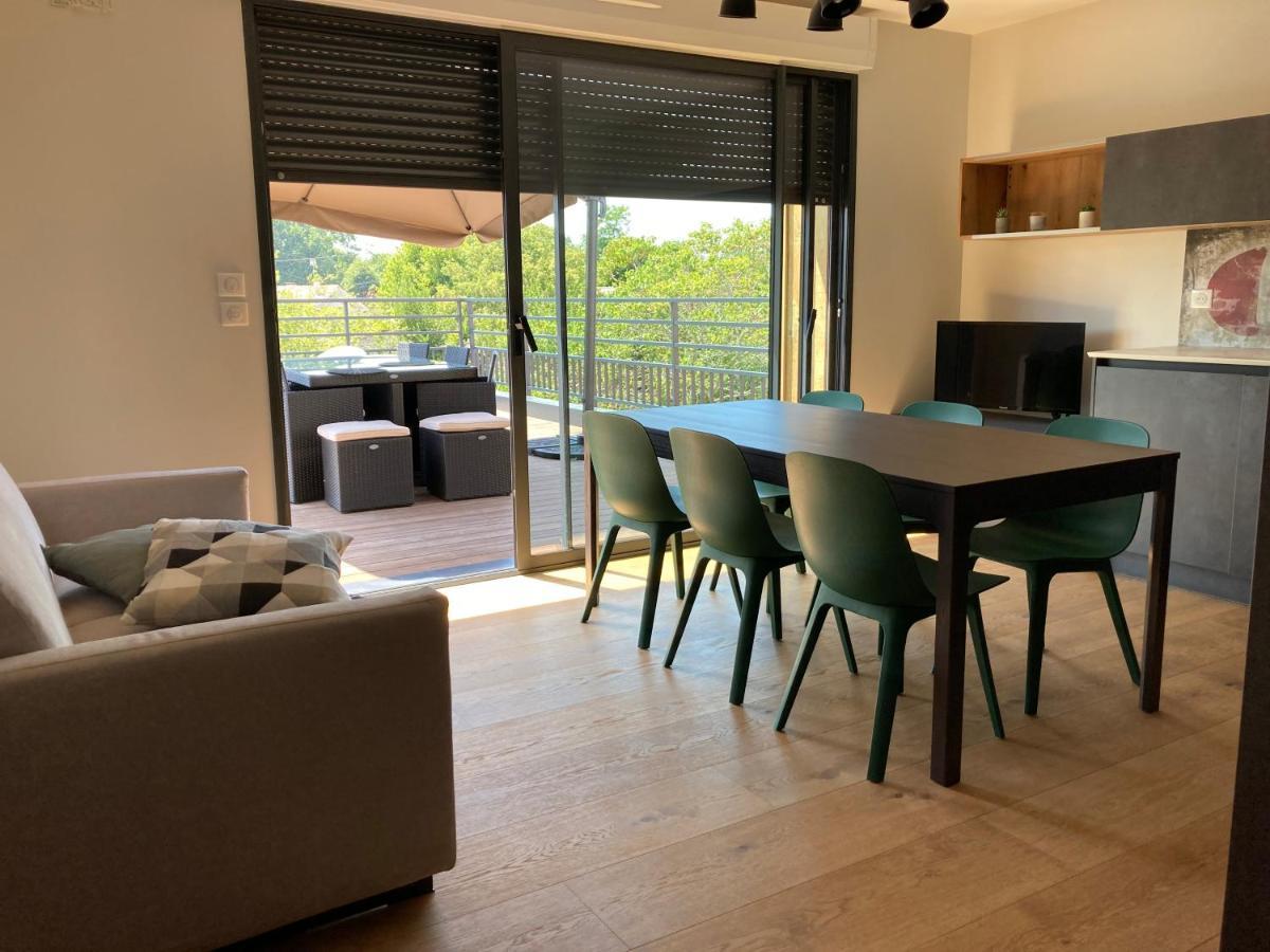 Au Coeur Du Bassin D'Arcachon,Tres Bel Appartement Avec Terrasse Audenge Bagian luar foto